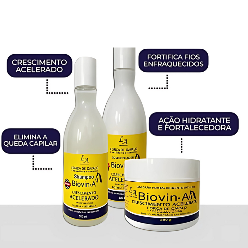 Kit shampoo+ Condicionador+ Máscara